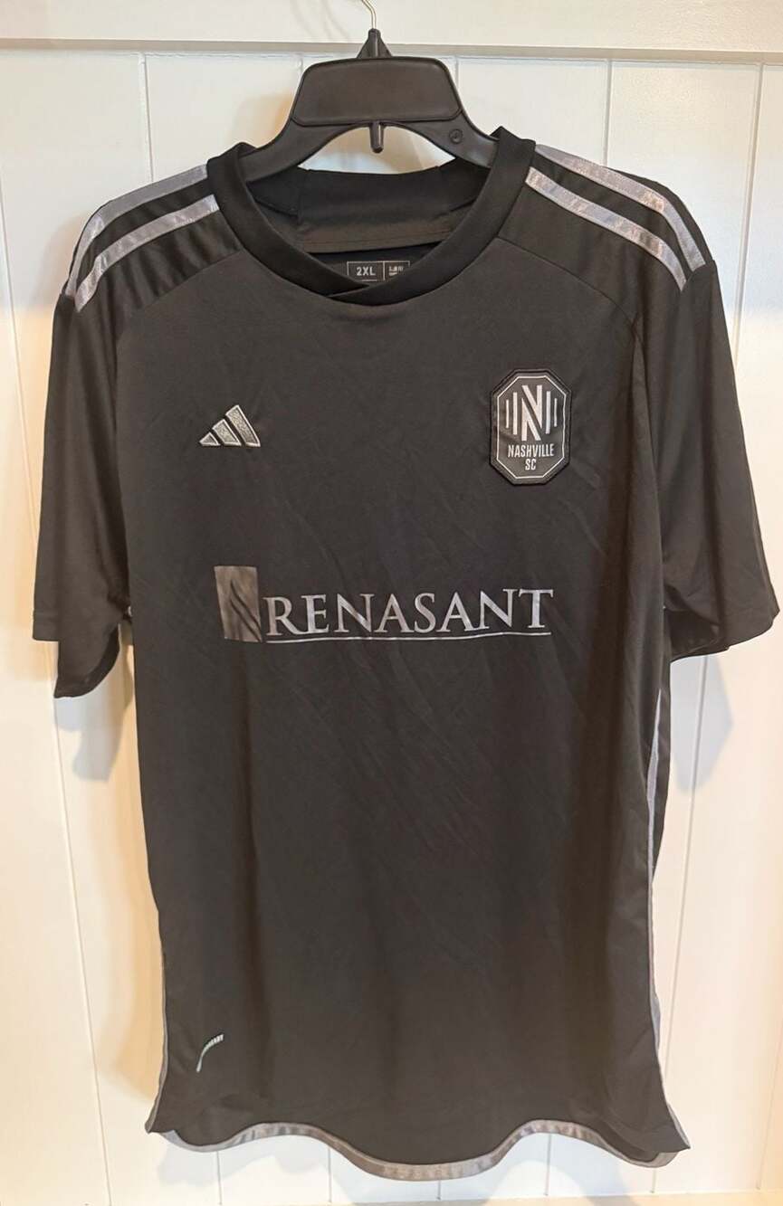Nashville SC Zimmerman Man in Black Kit 2XL